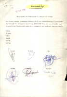 Acuerdos delegación de Santiago 1996-1997