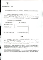 FGF JUEZ DE COMPETICIÓN Y DISCIPLINA TEMPORADA 2001/02