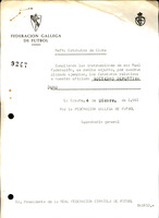 R. 1-331. SOCIEDAD DEPORTIVO JUNO. Sigüeiro, Oroso