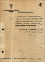 R. 1-113. SPORTING MONELOS C.F. A Coruña