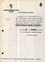 R. 1-135. DEPORTES CIBEIRA. F.S. Santiago de Compostela