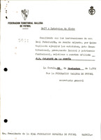 R. 1-412. CLUB DEPORTIVO CALASANZ. A Coruña