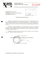 R. 1-677. FÚTBOL CLUB SAN MIGUEL. Santiago de Compostela