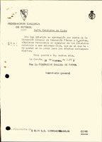 R. 1-447. CLUB S.D. CERVO SARGADELOS. Lugo