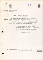 R. 1-530. CLUB A.D. JUVENTUD CLARET. Ferrol