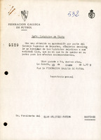 R. 1-532. CLUB ATOLETICO FÁTIMA. Santiago