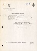 R. 1-533. CLUB RIBEIRA ATLETICO. Ribeira