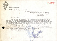 R. 1-182. CLUB DE FUTBOL RACING-SAN ROSENDO. Ferrol