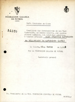 R. 2-076. CLUB ATLETICO LORENZANA. Villanueva de Lorenzana