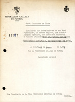 R. 2-003. CLUB DE FUTBOL SOCIEDAD GIMNASTICA COMERCIAL ESTUDIANTES. Lugo