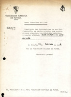 R. 2-005. CLUB DEPORTIVO LUGO. Lugo