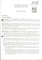 R. 2-031. CLUB DEPORTIVO SAN CIPRIAN. Cervo