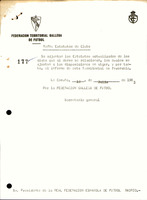 R. 2-033. CLUB DE FUTBOL PORTOMARIN. Portomarin