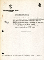 R. 2-034. CLUB CENTRO DE INICIATIVAS Y TURISMO DE GUITIRIZ. Guitiriz