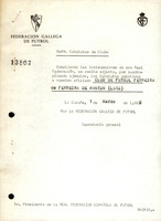 R. 2-040. CLUB DE FUTBOL FERREIRA. Ferreira de Panton