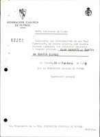 R. 2-048. CLUB DEPORTIVO GUNTIN. Guintin