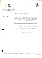 R. 2-067. IBERIA CLUB DE FUTBOL. San Miguel de Reinante