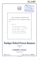 R. 3-208. CLUB DE FÚTBOL-SALA ABRENTE. Carballiño