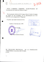 R. 2-257. CLUB DEPORTIVO GUNTÍN. Guntín