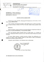 R. 2-268. CLUB GATOS ROXOS. F.S. Lugo