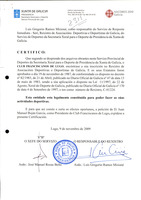 R. 2-311. CLUB FRANCISCANOS DE LUGO. Lugo