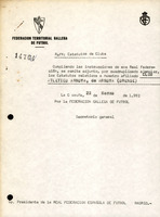 R. 3-009. CLUB ATLÉTICO ARNOYA. Arnoya