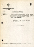 R. 3-016. VERÍN CLUB DE FUTBOL. Verín