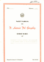 R. 3-190. CLUB DEPORTIVO SEGADE. Ourense