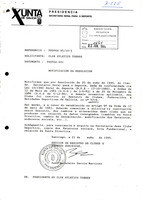 R. 3-225. CLUB ATLÉTICO TOENSE. Toén