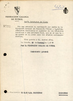 R. 1-420. SOCIEDAD DEPORTIVA. CACHEIRAS .Cacheiras, Teo