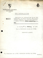 R. 4-185. UNIÓN DEPORTIVA MOS. Mos