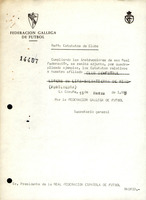 R. 4-209. CLUB FUTBOL LIRENS. Lira, Salvaterra do Miño