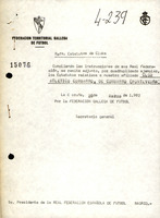 R. 4-239. ATLÉTICO COMBARRO. Combarro