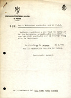 R. 4-255. C.D. SANTA MARÍA CALEIRO. Santa María Caleiro, Vilanova de Arousa