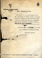 R. 4-277. BORA CLUB DE FÚTBOL. Bora, Pontevedra