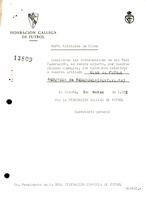 R. 4-114. CLUB DE FÚTBOL REBOREDA. Reboreda, Redondela