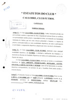 R. 4-133. CALLOBRE CLUB DE FÚTBOL. A Riva, Callobre, A Estrada