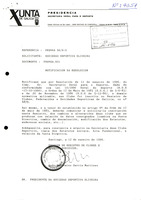 R. 4-357. SOCIEDAD DEPORTIVA OLIVEIRA.  Ponteareas