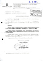 R. 4-418. ASOCIACION DEPORTIVA SAN DIEGO. Vigo