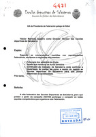 R. 4-421. ESCOLA DE FUTBOL DE SALVATERRA. Salvaterra