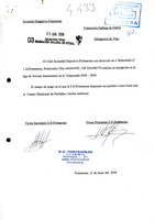 R. 4-433. CLUB SOCIEDAD DEPORTIVA PONTEAREAS. Ponteareas