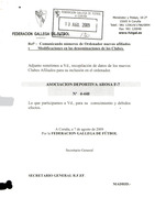 R. 4-440. ASOCIACION DEPORTIVA AROSA FUTBOL 7. Vilagarcia de Arosa