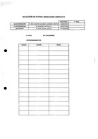 Calendarios temporada. 2014-2015