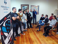 AAAFOTOS 2016-2017 GALICIA VS CATALUÑA FÚTBOL FEMENINO FOTOS Inicio concentración