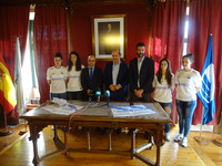 AAAFOTOS 2016-2017 GALICIA VS CATALUÑA FÚTBOL FEMENINO FOTOS Presentación Galicia - Cataluña