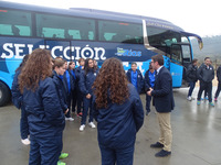 AAAFOTOS 2016-2017 GALICIA VS CATALUÑA FÚTBOL FEMENINO FOTOS Visita Bodega