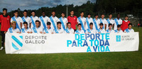 AAAFOTOS 2016-2017 SELECCIONES GALLEGAS 16-17 FÚTBOL Sub18 masculina Plantilla con Xunta