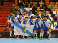 AAAFOTOS 2017-2018 AASELECCIONES GALLEGAS CAMPEONATOS DE ESPAÑA Futbol sala Cto. España Sub19 fut...