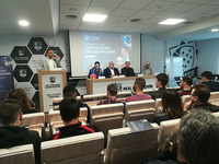 AAAFOTOS 2017-2018 Comité de entrenadores Xornadas Comité Futbol Sala. Iván Pico e Tomás de Dios