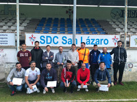 AAAFOTOS 2017-2018 Escuela de Entrenadores Cursos Escuela Entrenadores Clausura monitor fútbol ba...